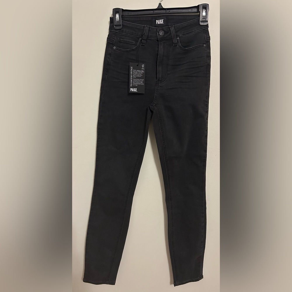 Paige Women's Black Margot ankle jeans